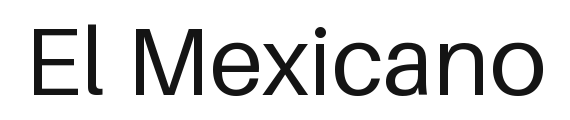 El Mexicano